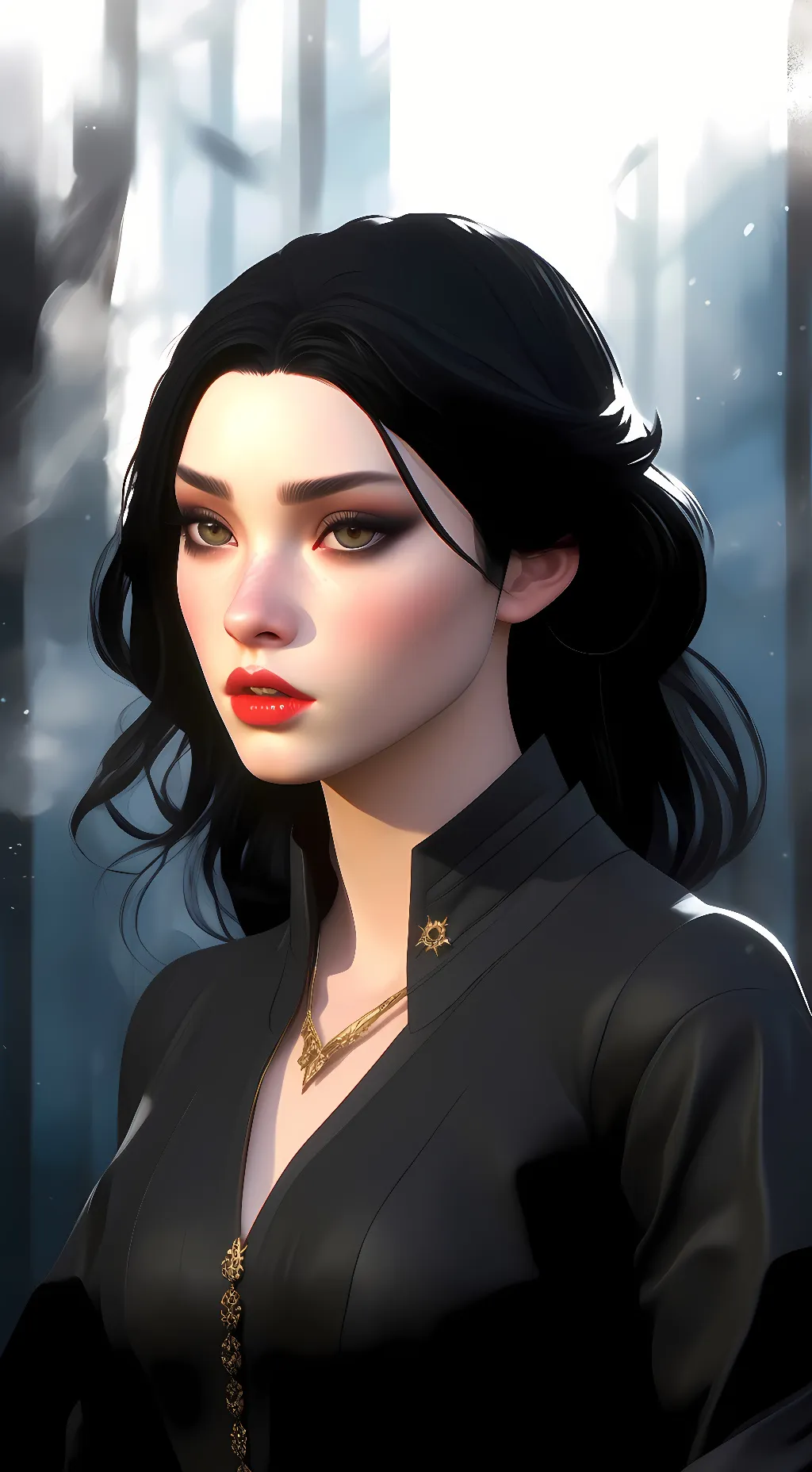 ai character: yennifer background