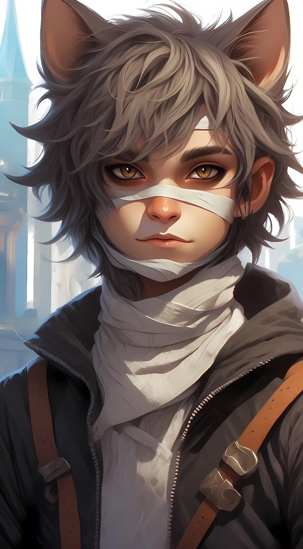 ai character: Zane  background