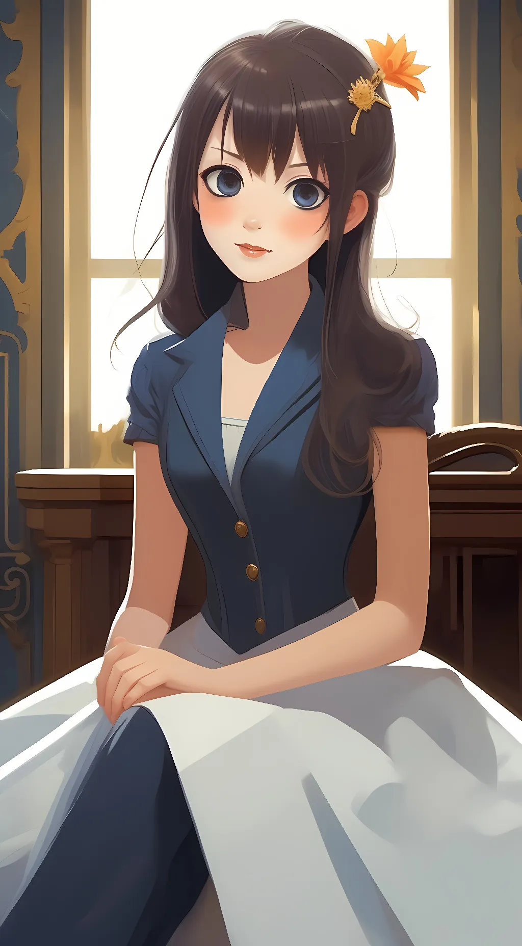 ai character: Sophia background