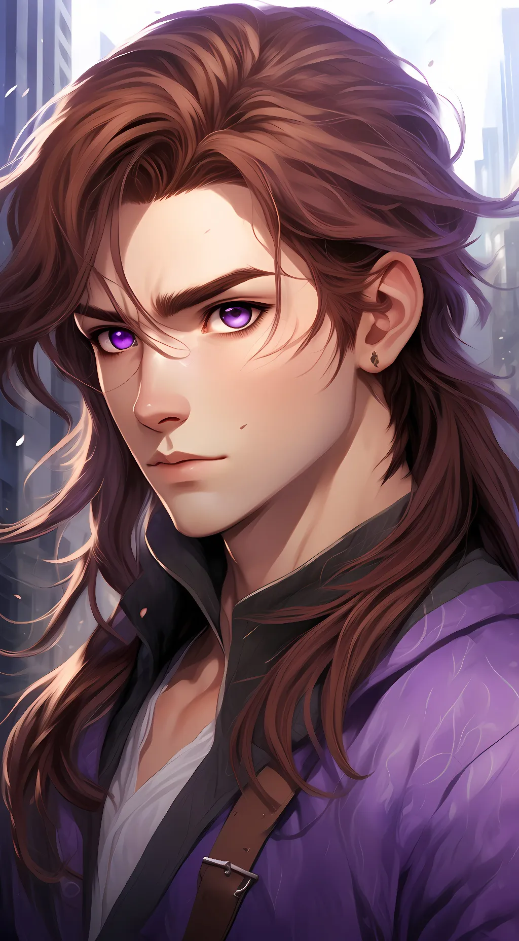 ai character: Aiden  background