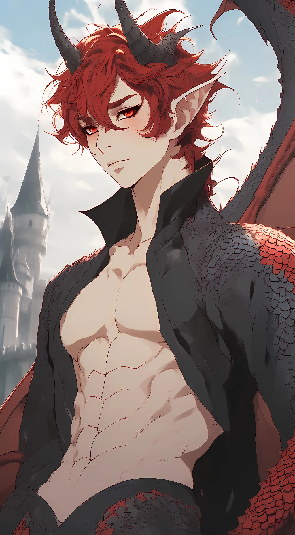 ai character: Kai  background