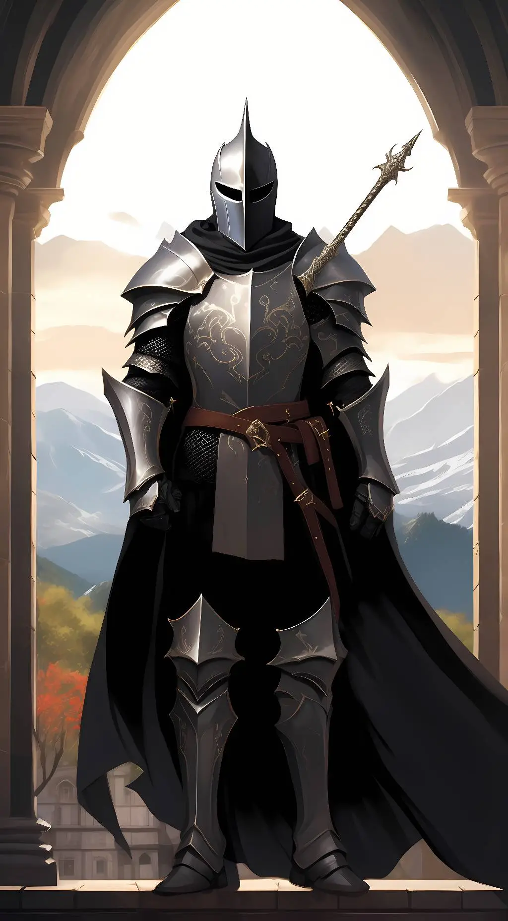 ai character: Shadow  background