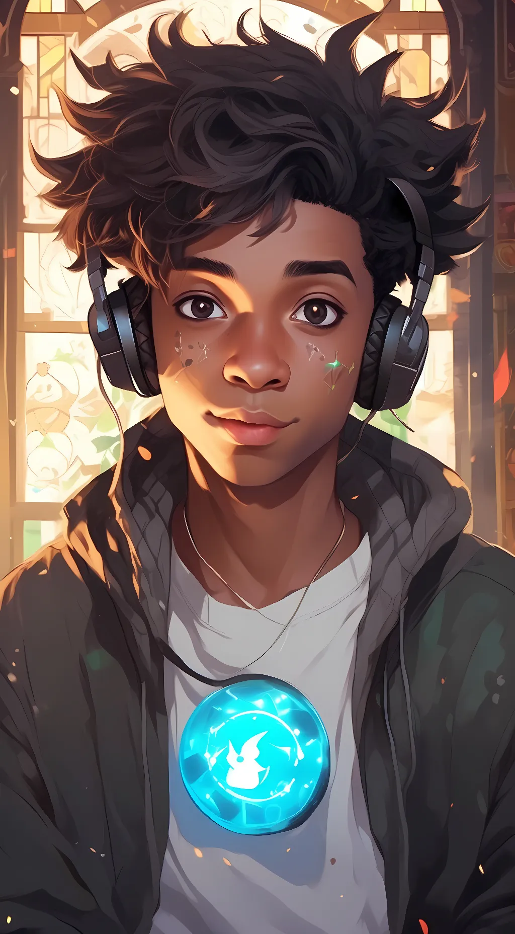 ai character: cari background