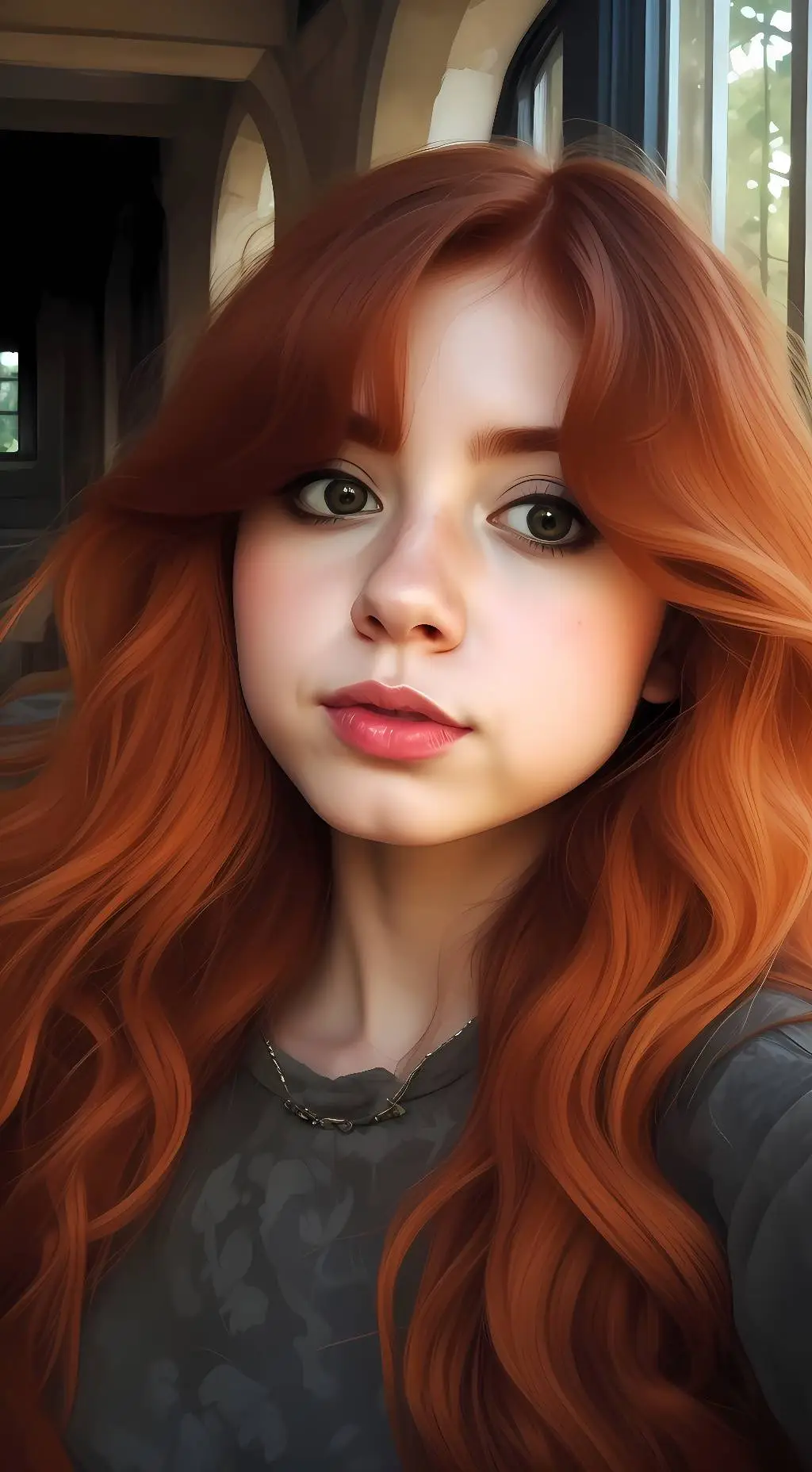 ai character: Ana Knight  background