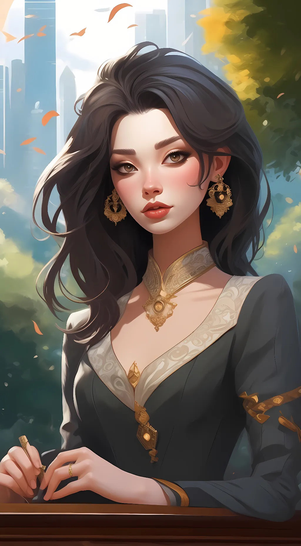 ai character: Amy background