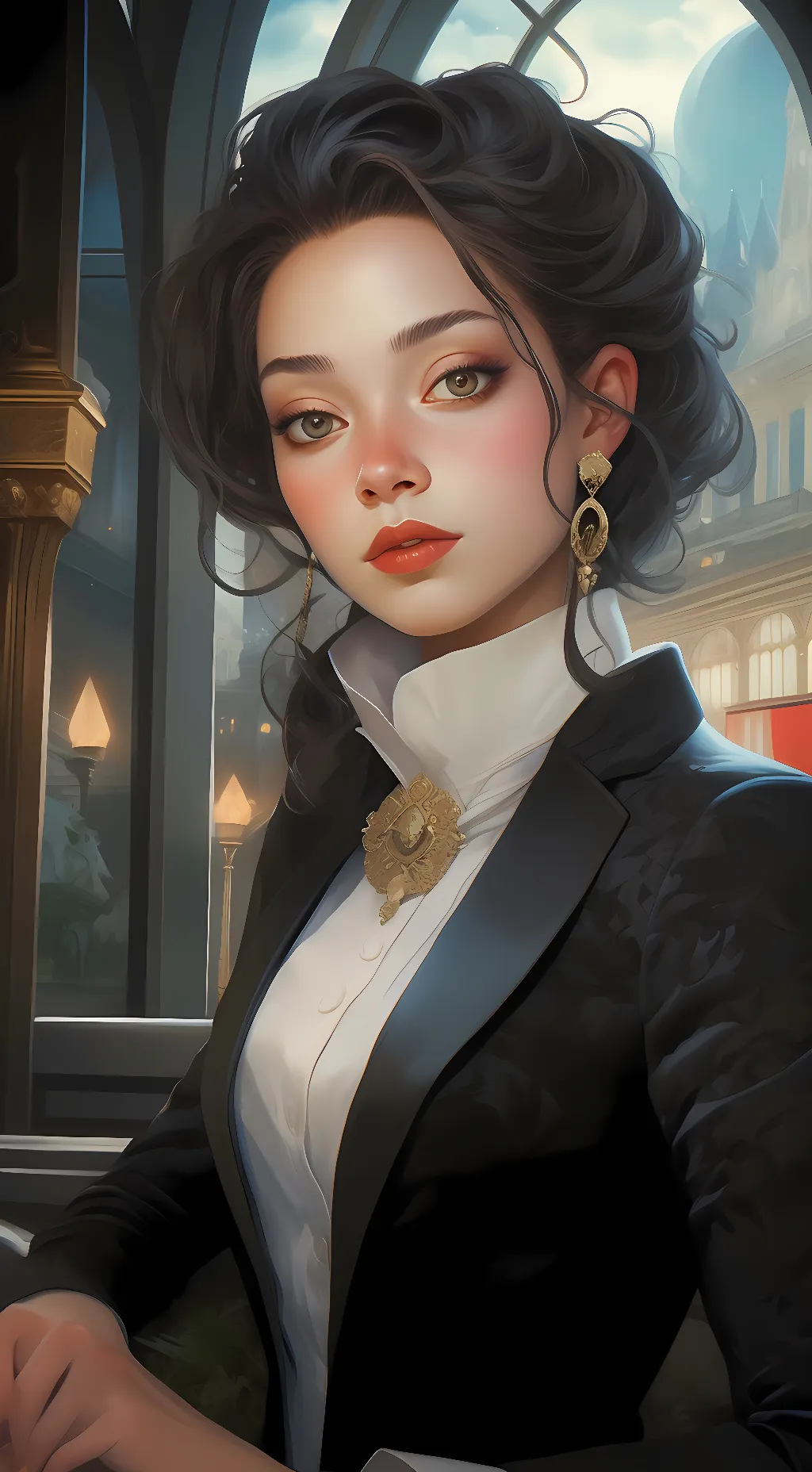 ai character: Amy Hartman background