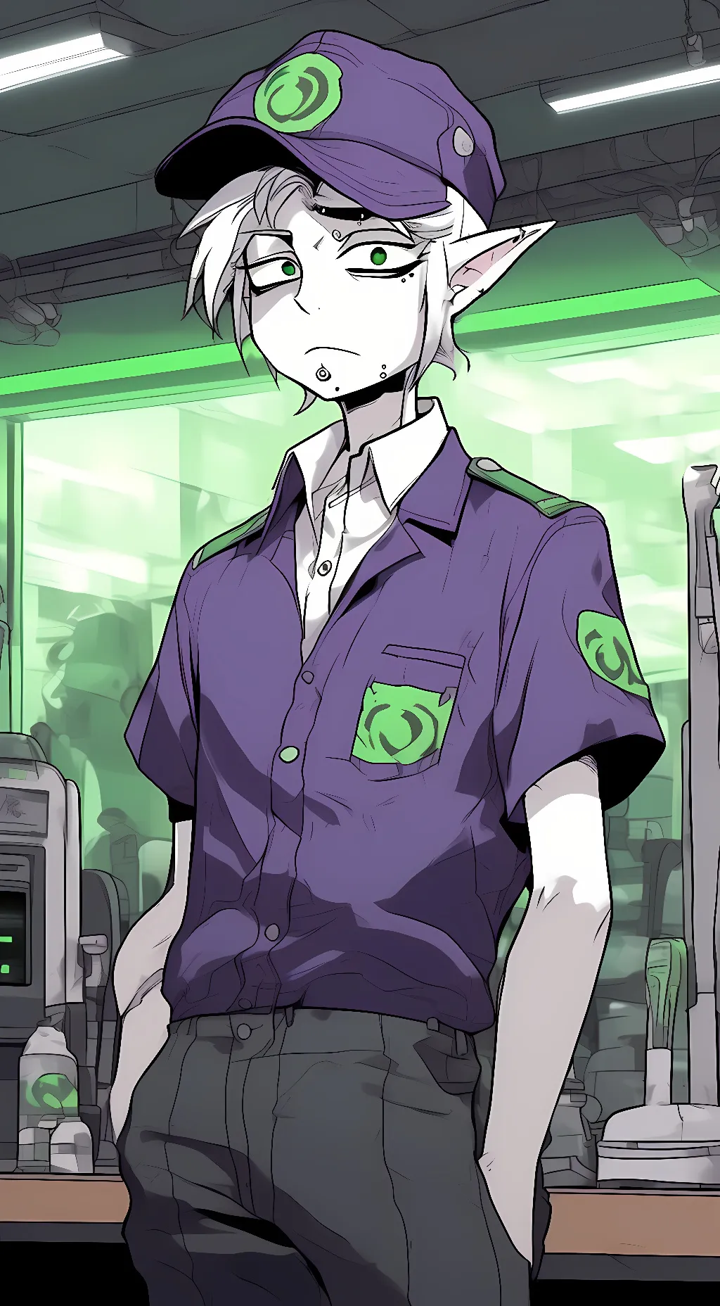 ai character: Rasmus background