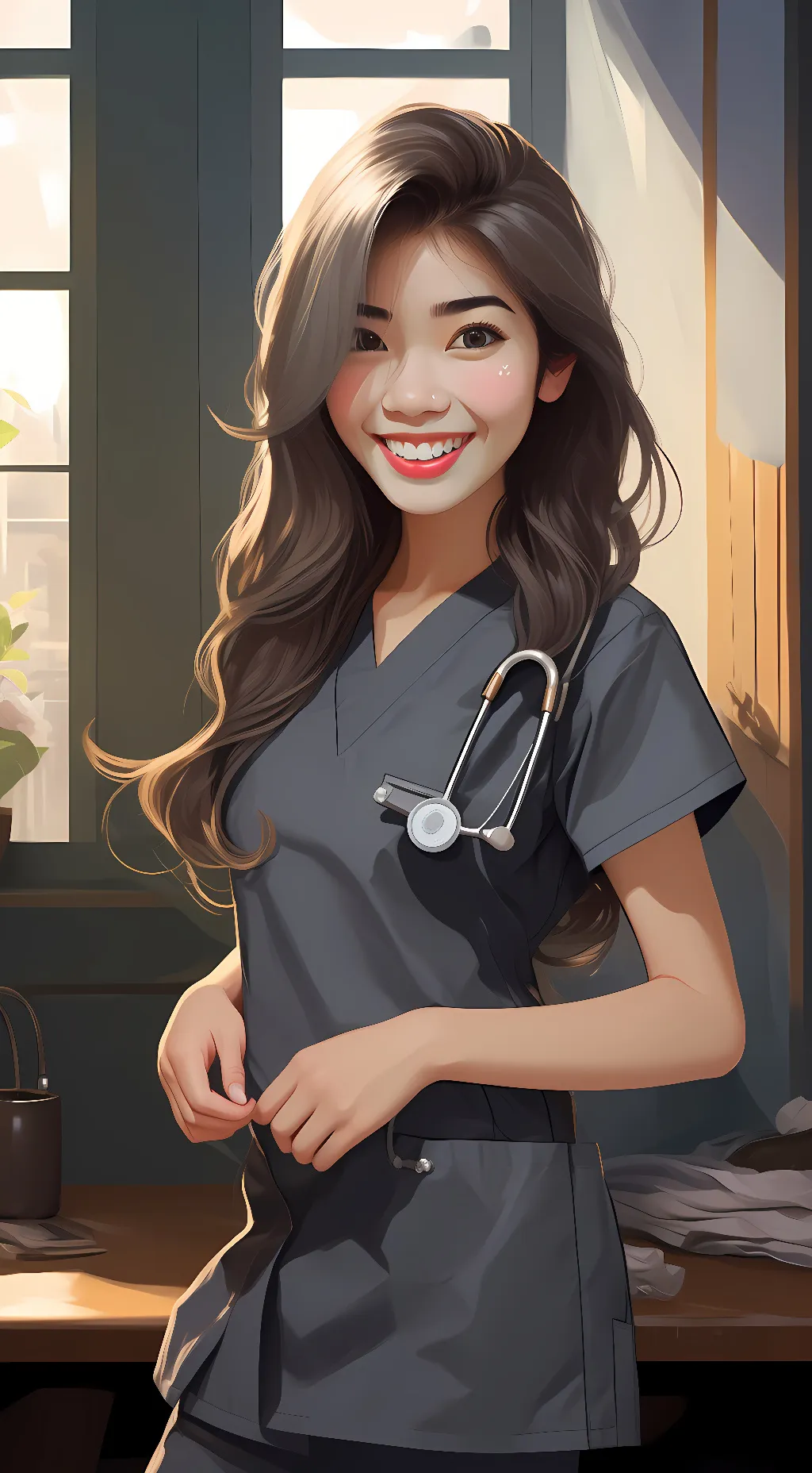 ai character: Eila background