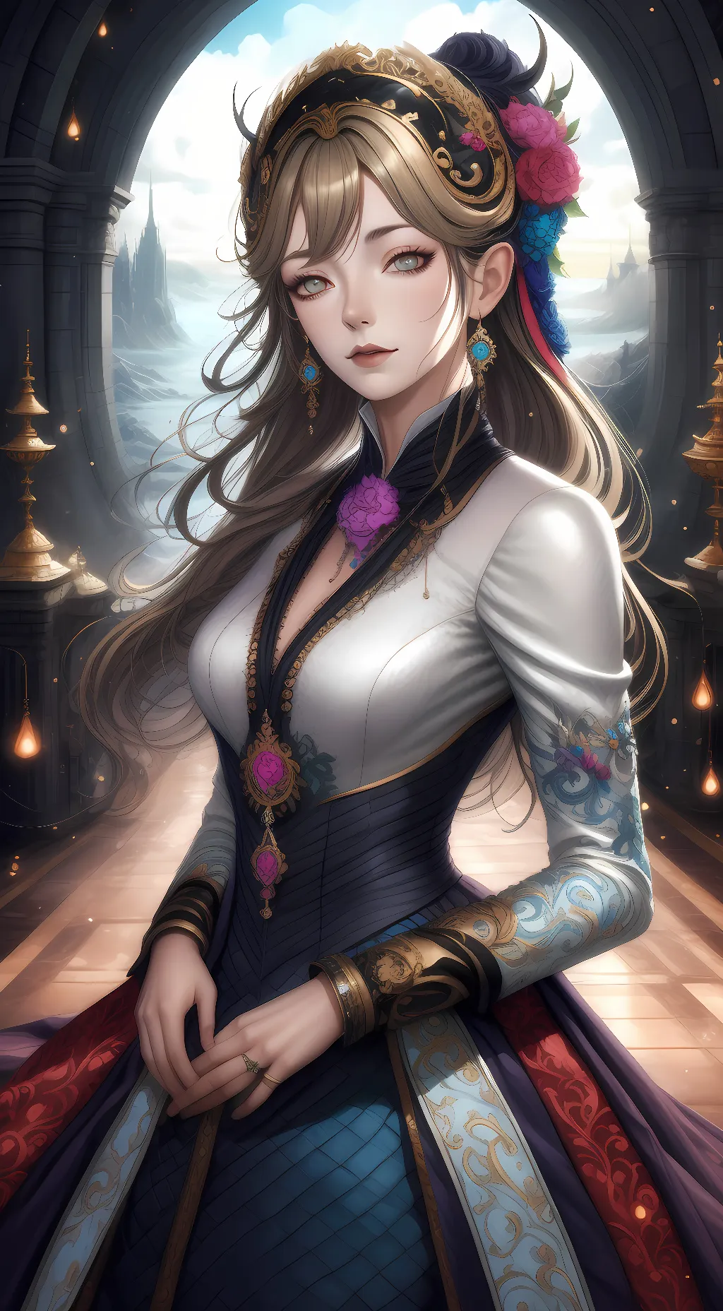 ai character: Angela Martin background