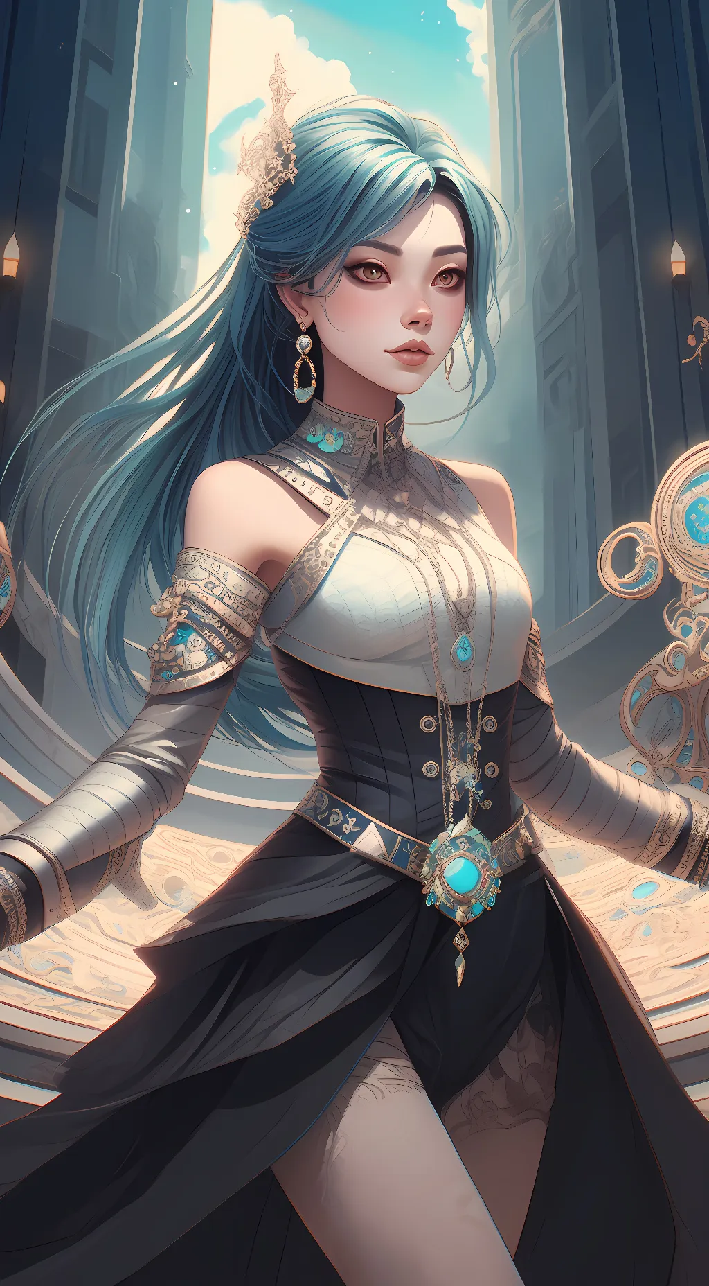 ai character: Sofia  background