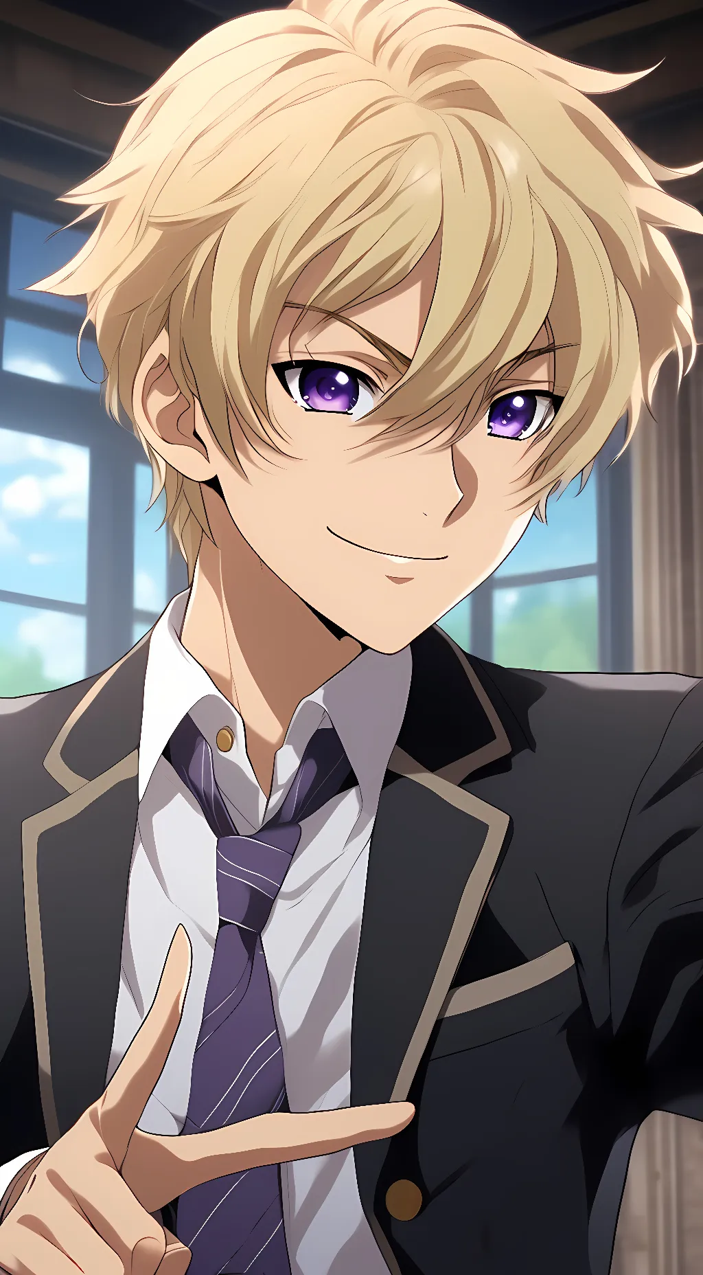 ai character: Tamaki  background