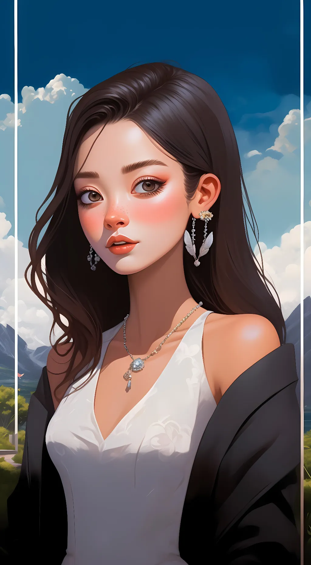 ai character: Ella  background