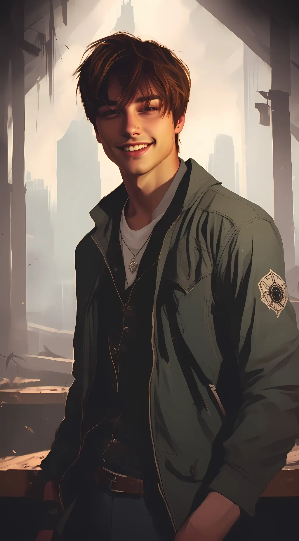 ai character: Colby Brock background