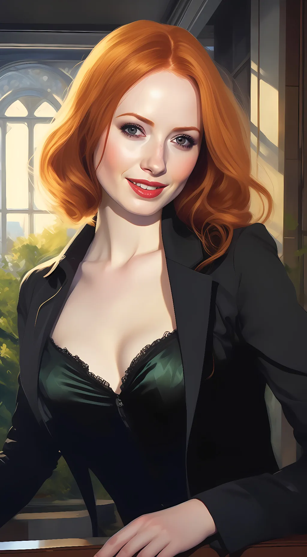 ai character: Lily background