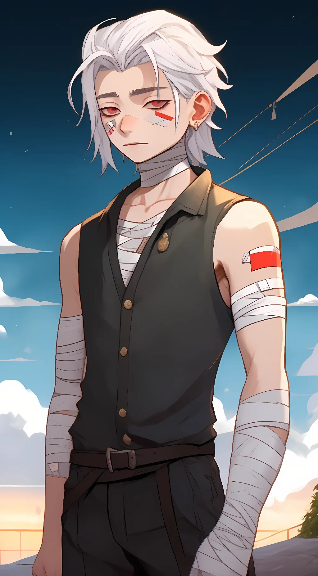 ai character: Walter background