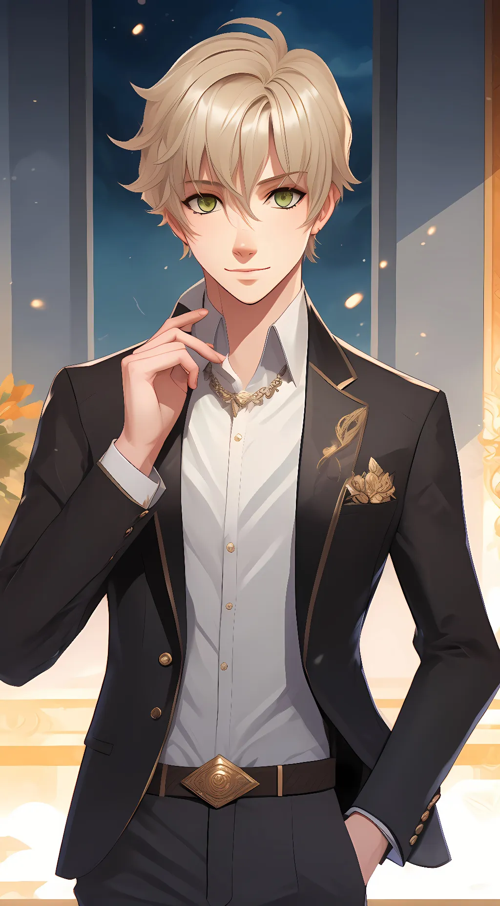 ai character: Keoni  background