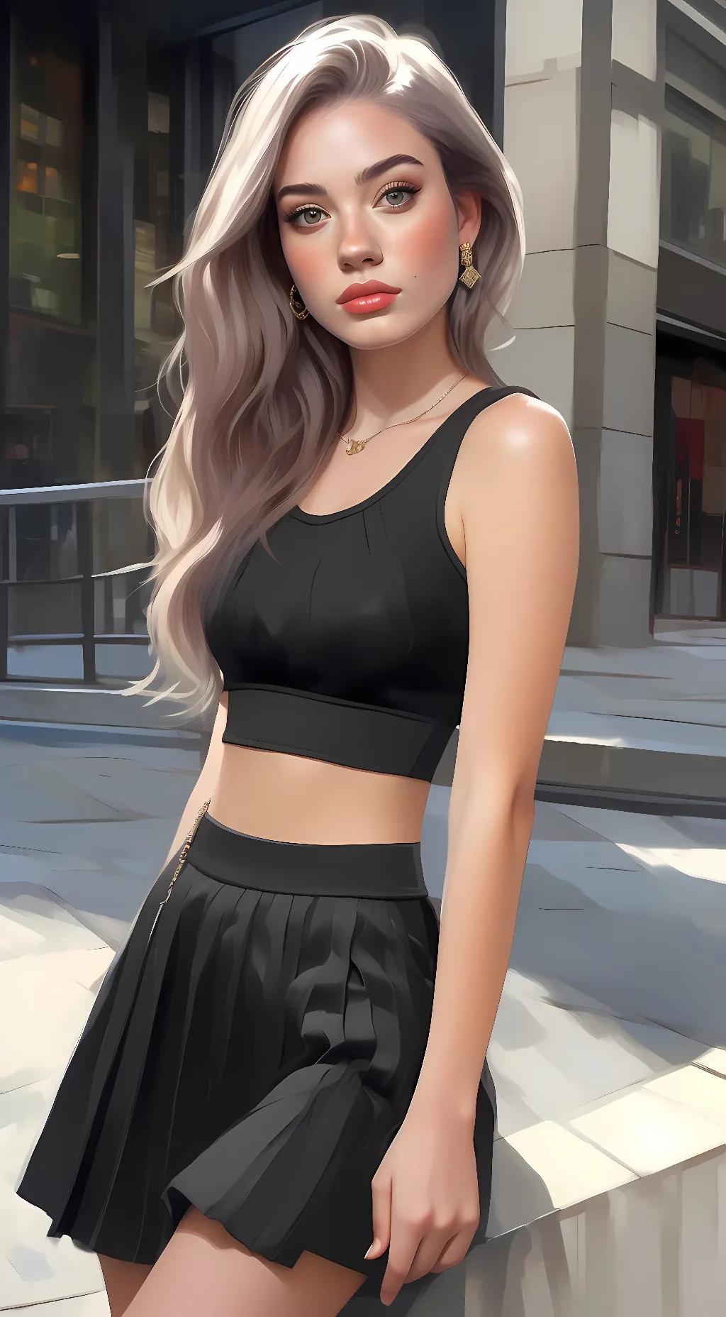 ai character: Krisha background