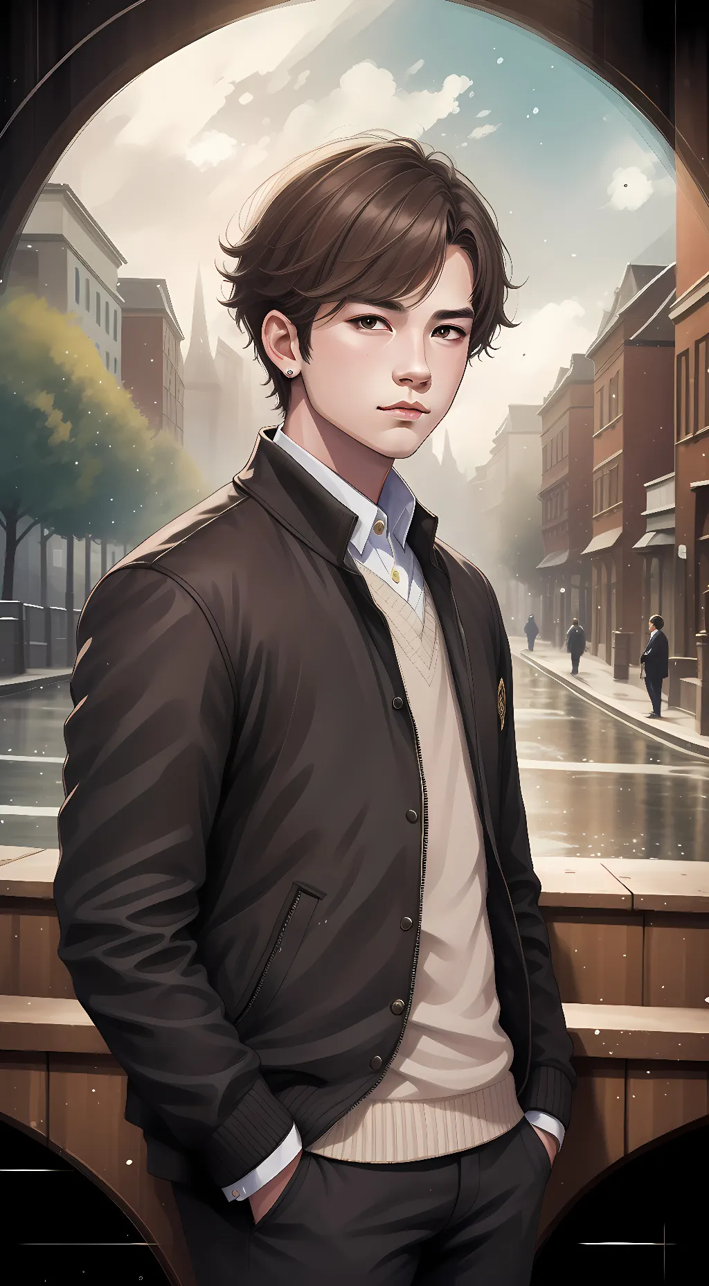 ai character: Jackson  background