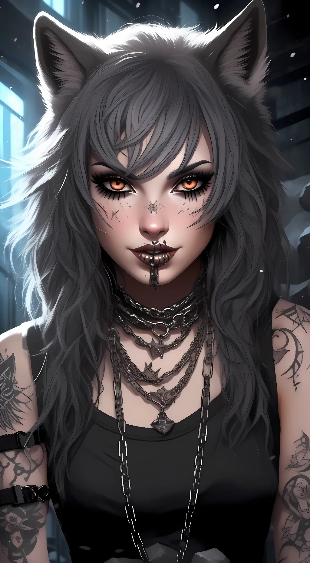 ai character: AmiraJade or AJ  background