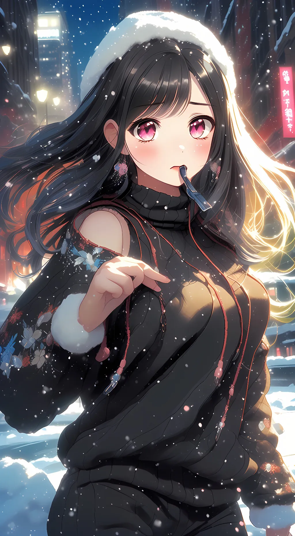 ai character: Leah background