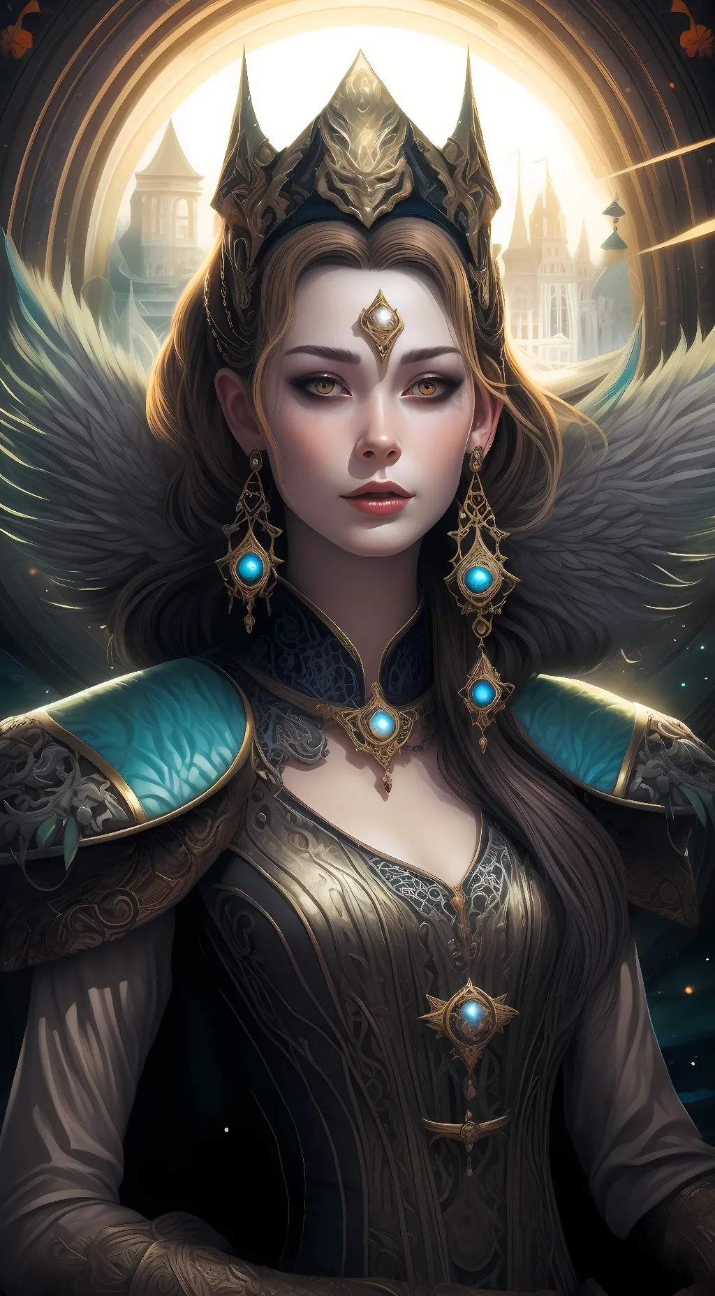 ai character: Amelia Everett background