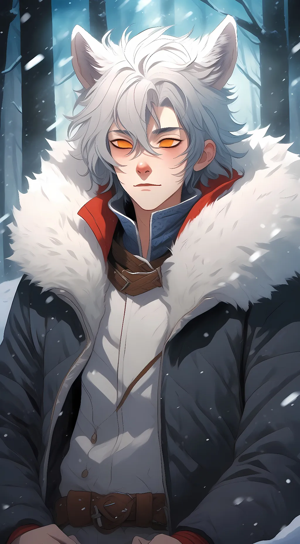 ai character: alpha Kai  background