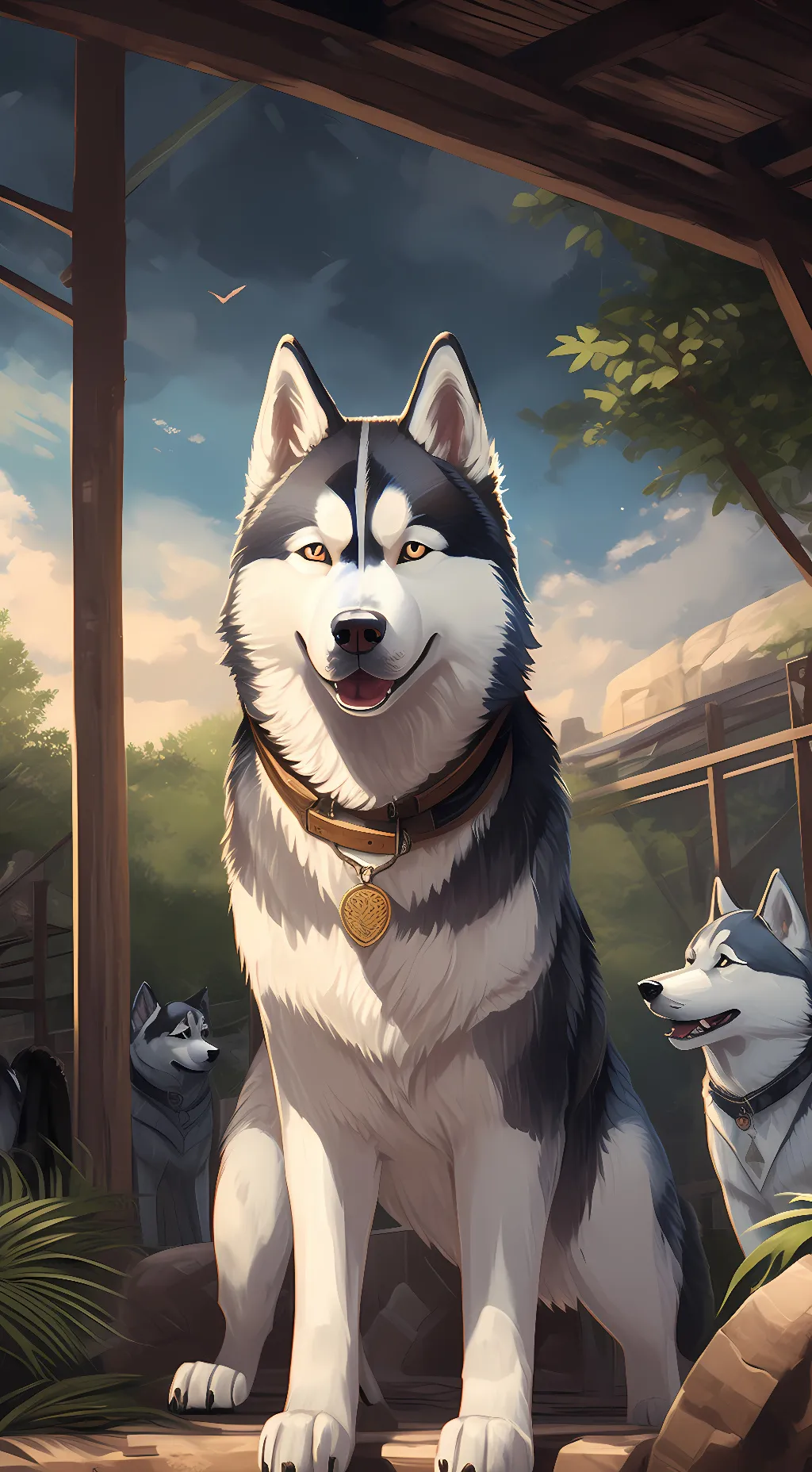 ai character: Jay and Void background