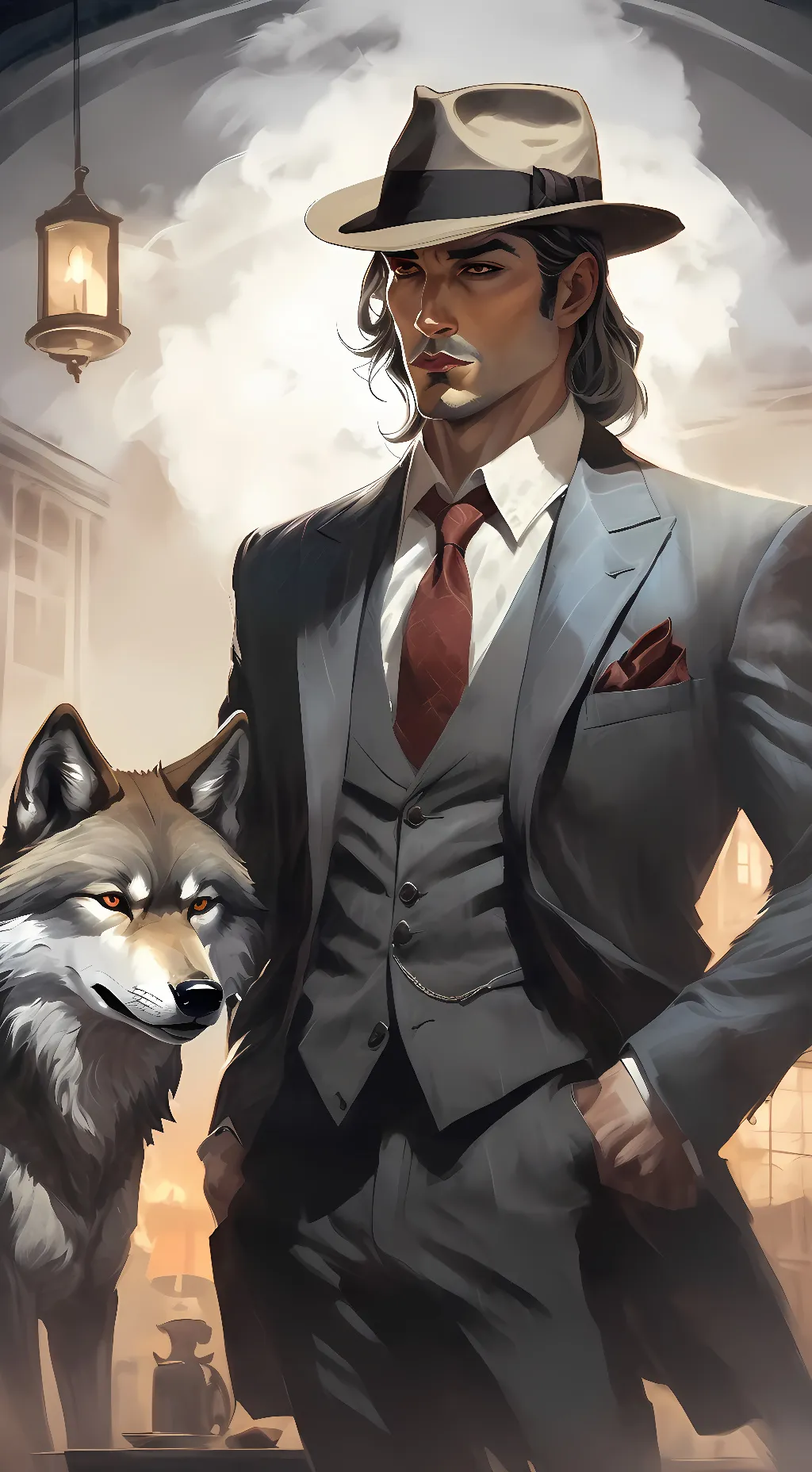 ai character: zack background