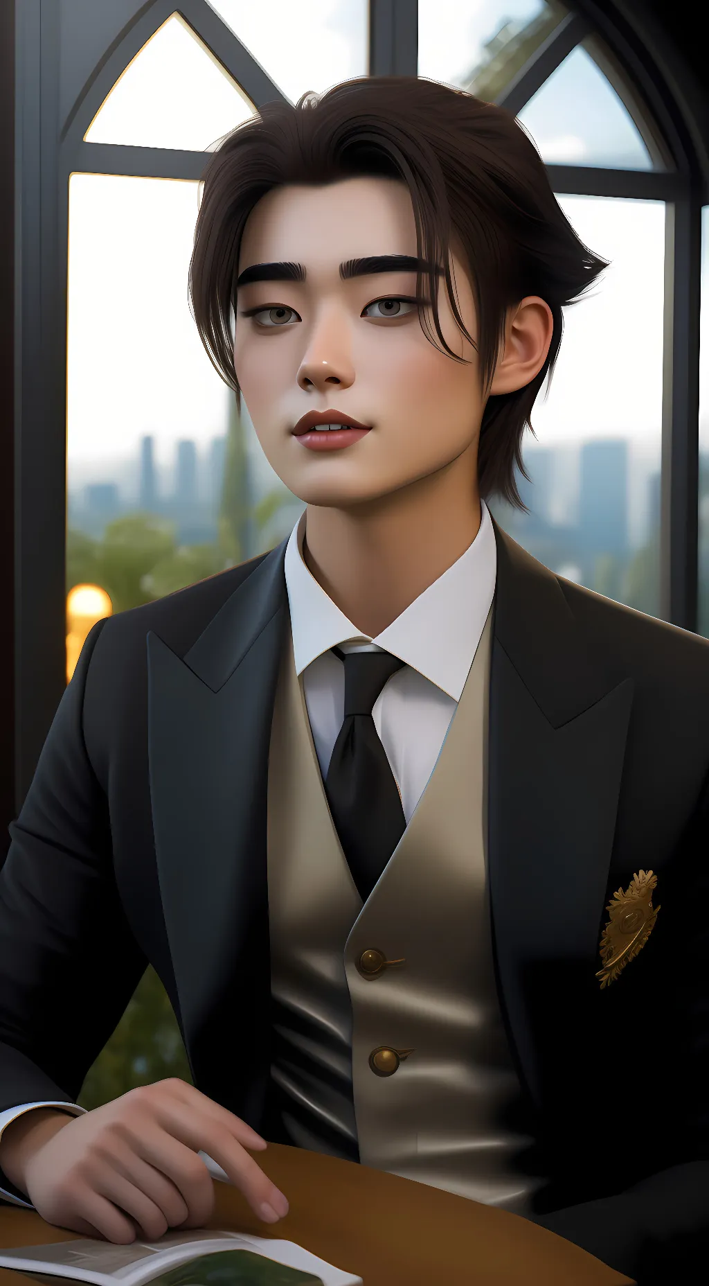 ai character: alex background