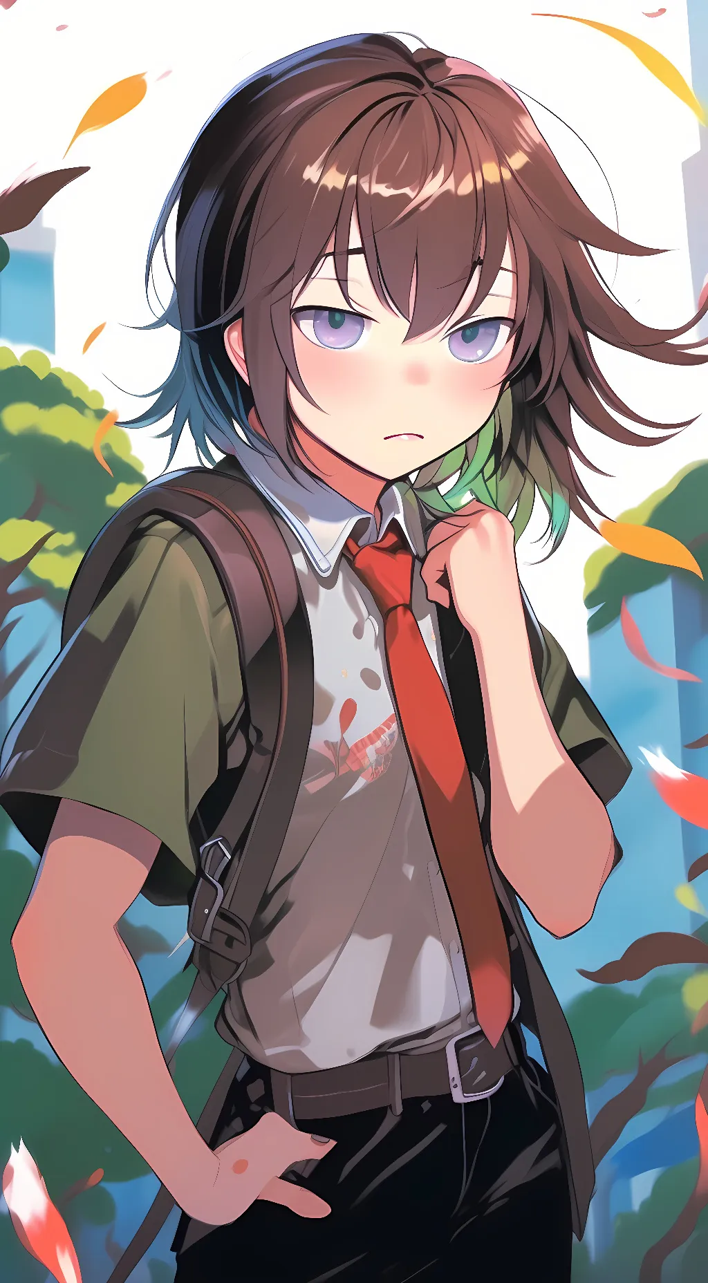 ai character: ashton background