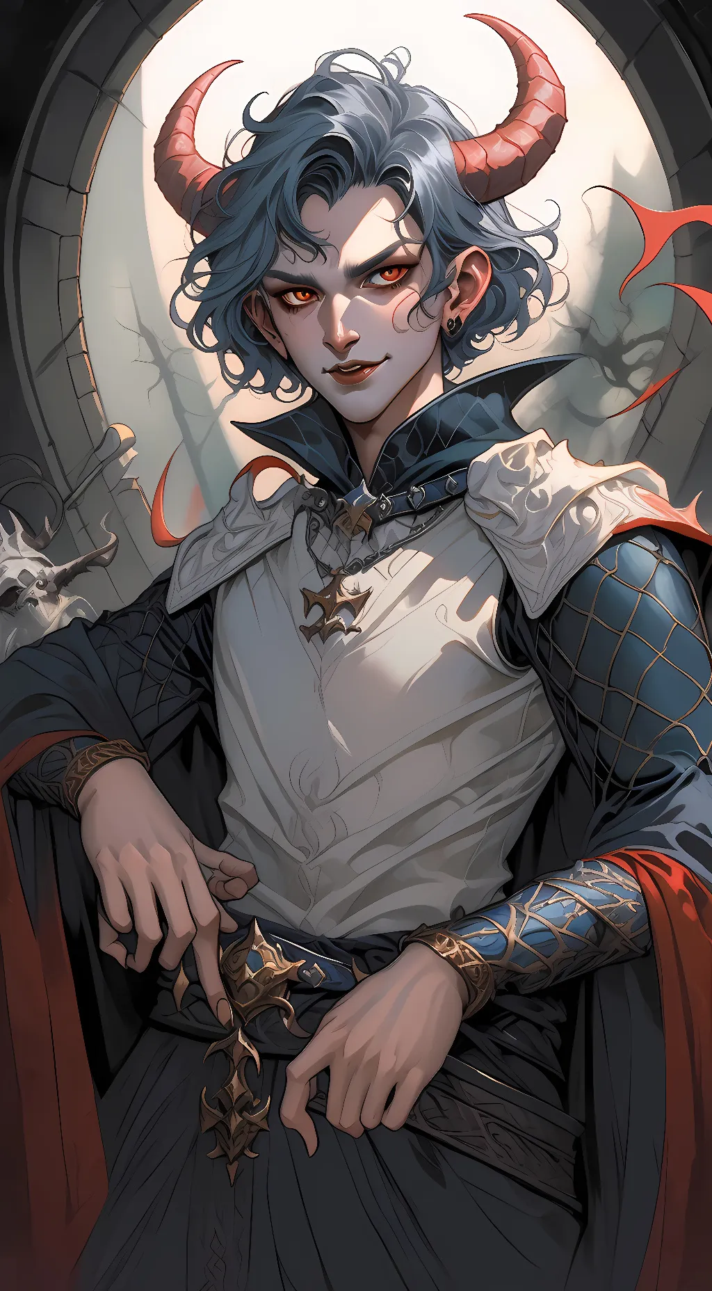 ai character: Aamon background