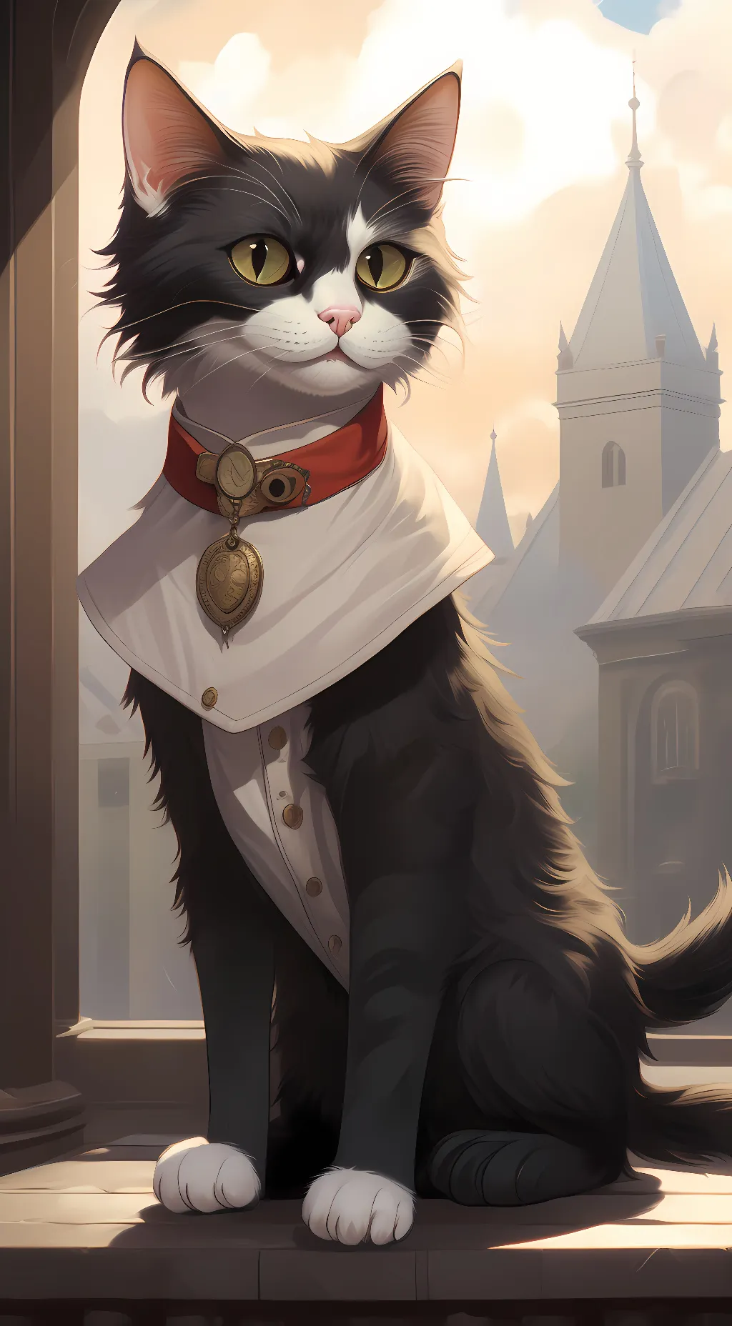 ai character: Midnight background