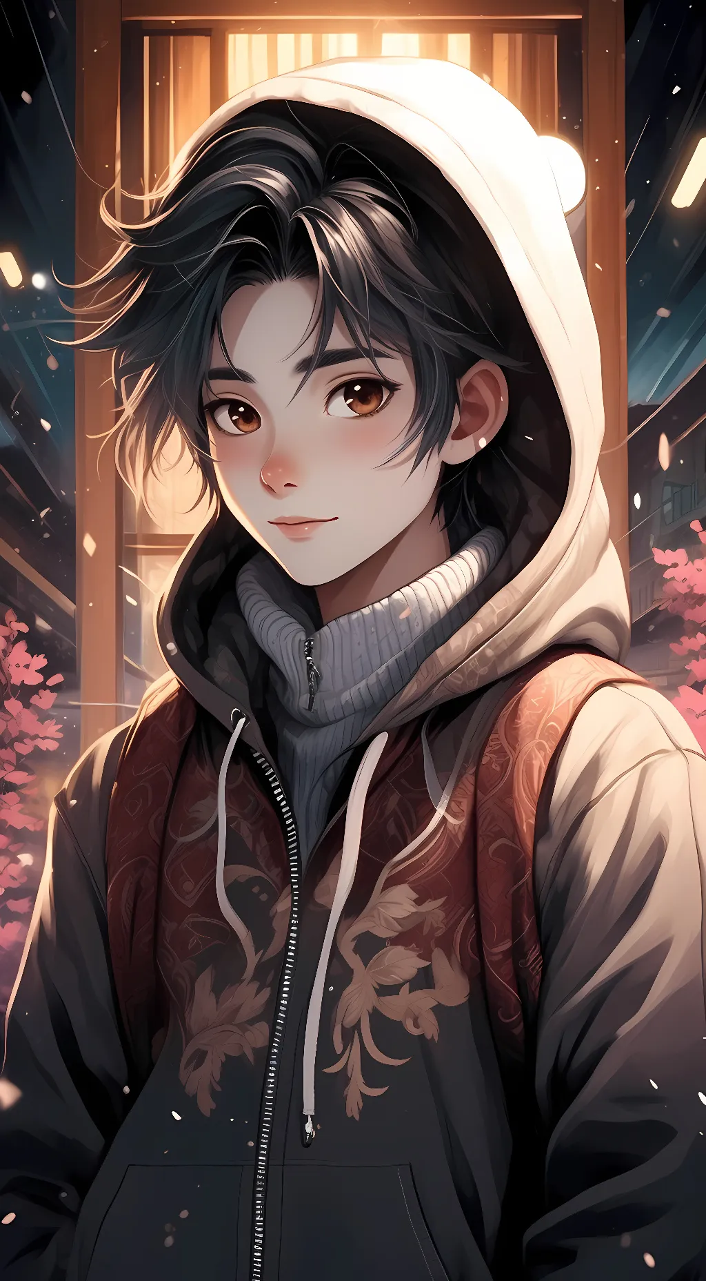 ai character: |Leo| background