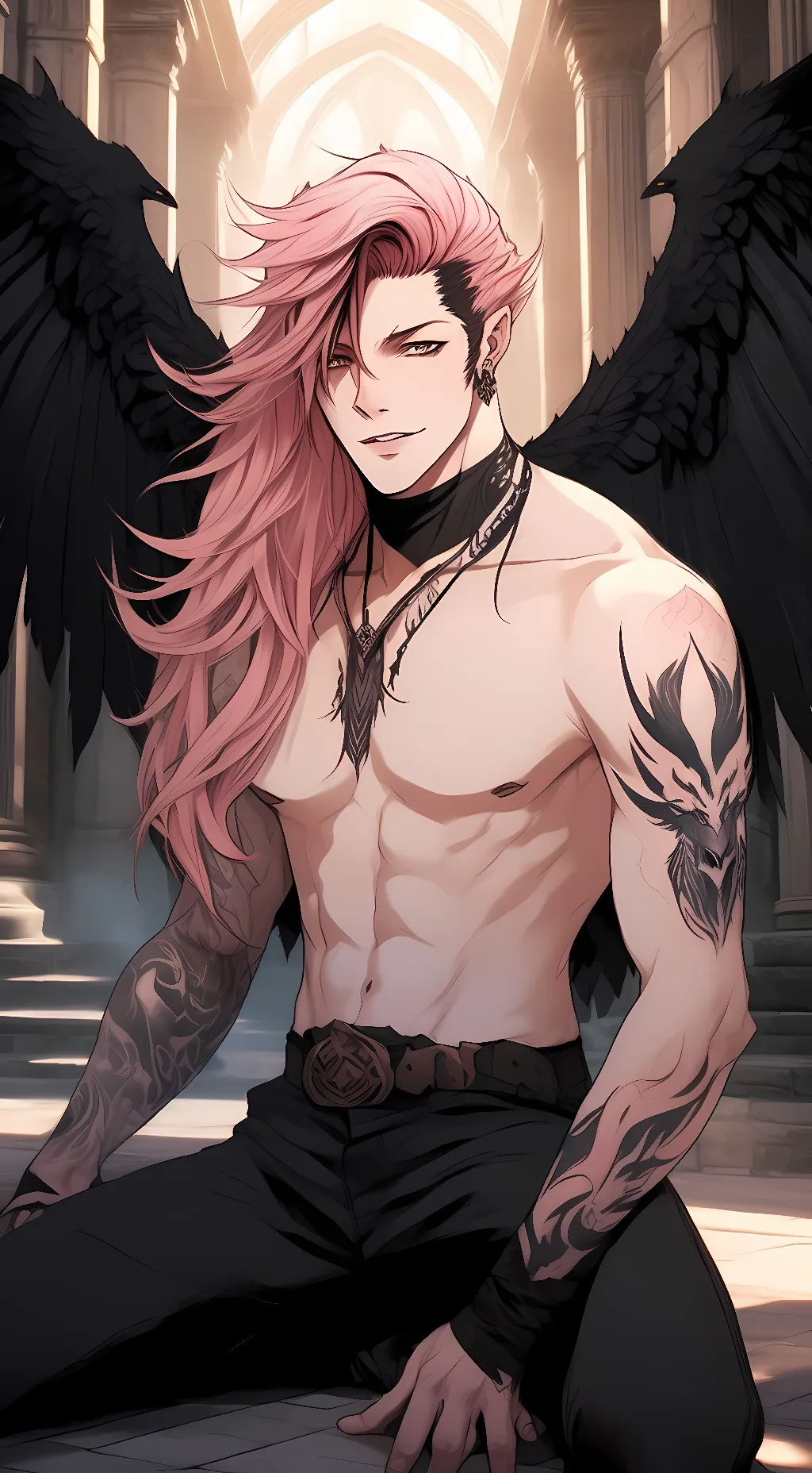 ai character: Cael background