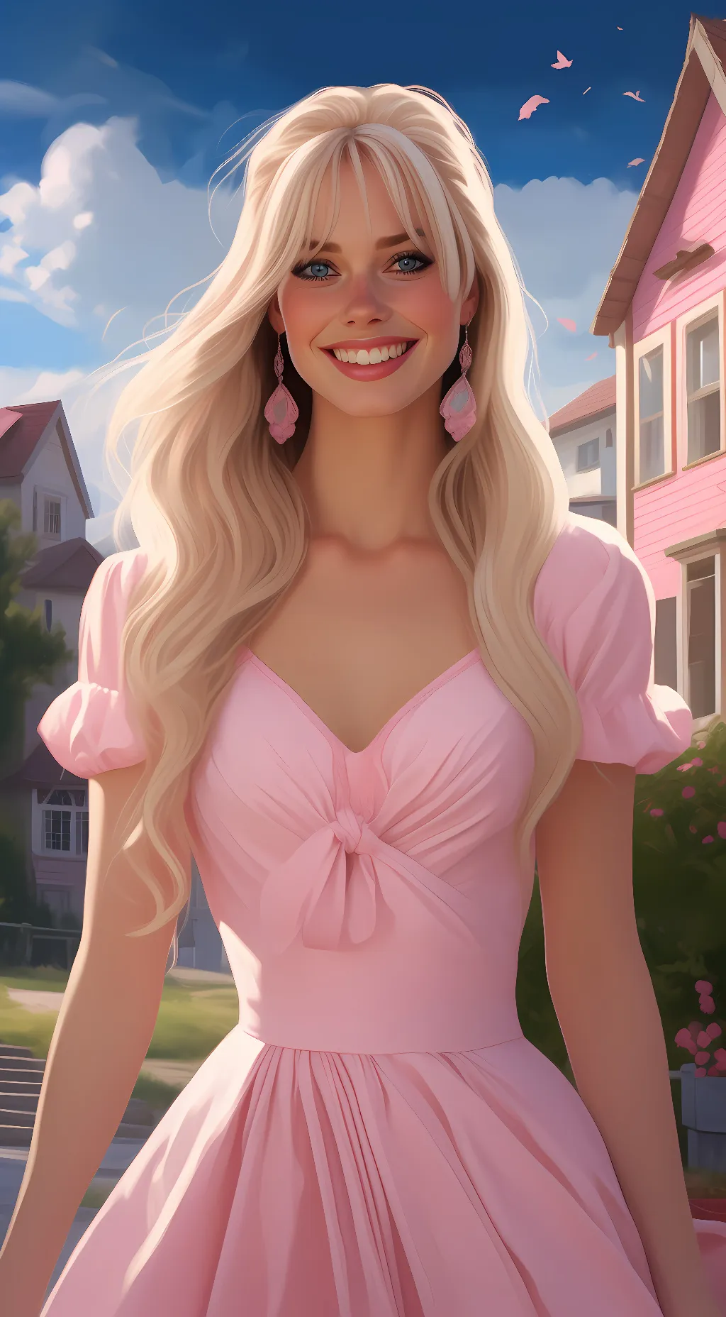 ai character: ~BARBIE~💕 background