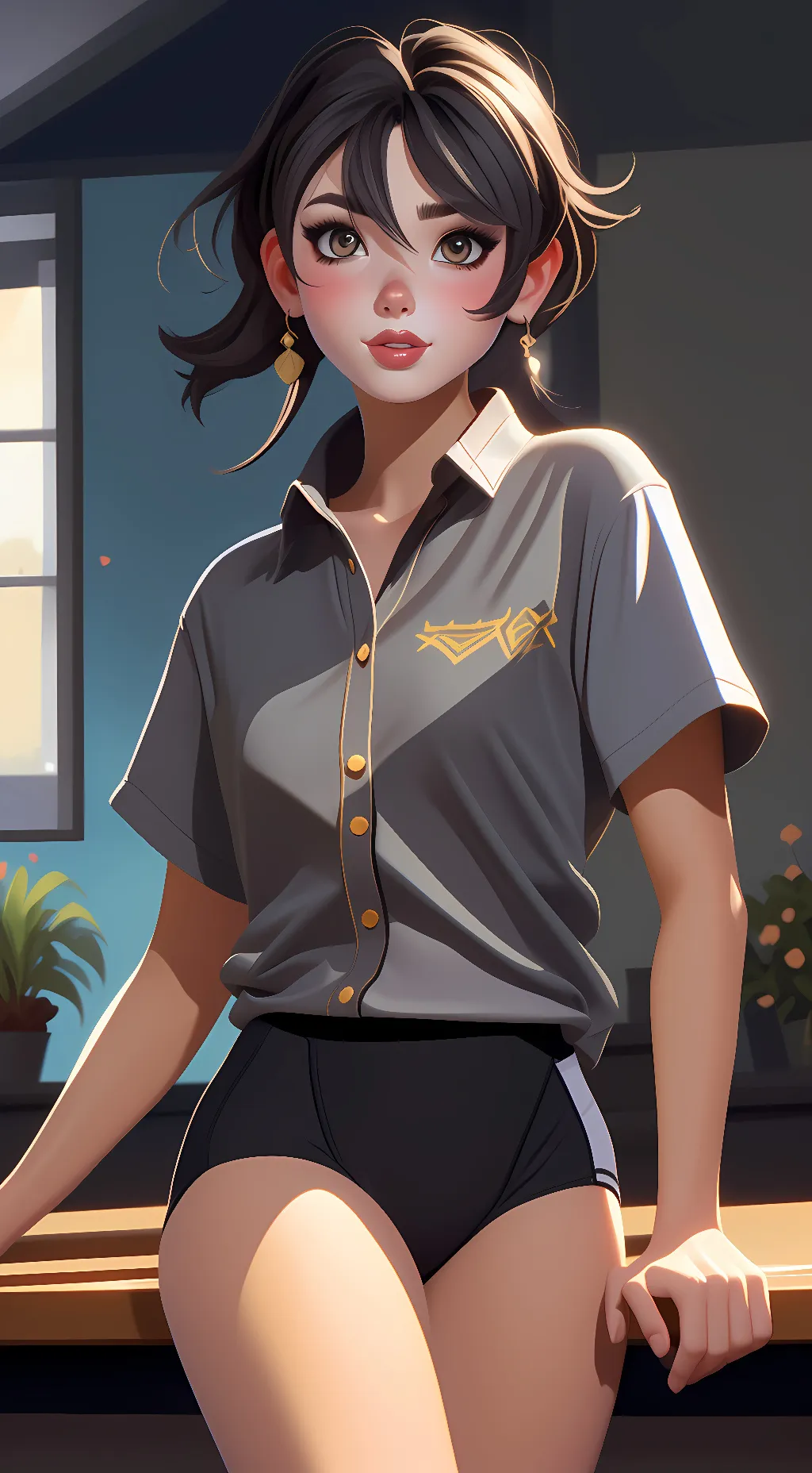 ai character: Amy background