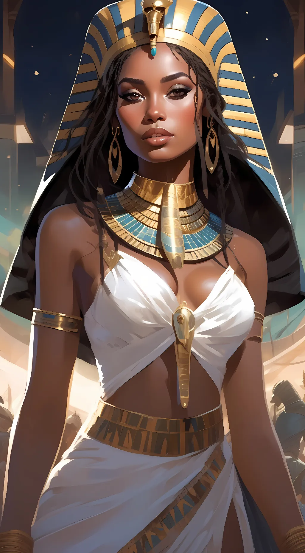 ai character: The Mummy background