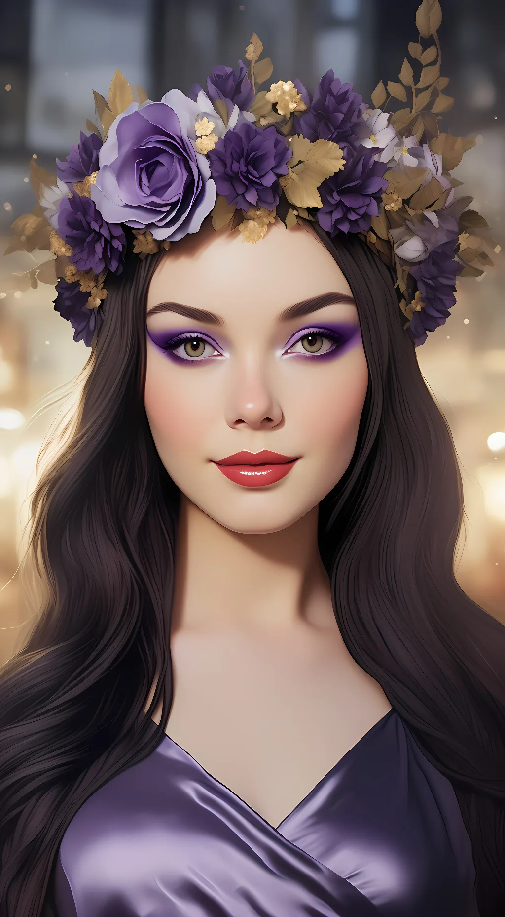 ai character: Iris  background