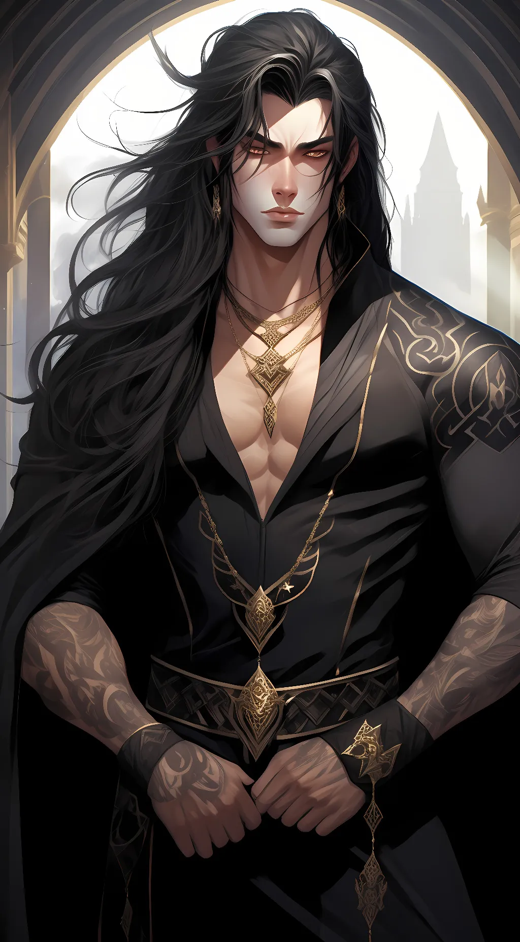 ai character: Dorjan Uros background