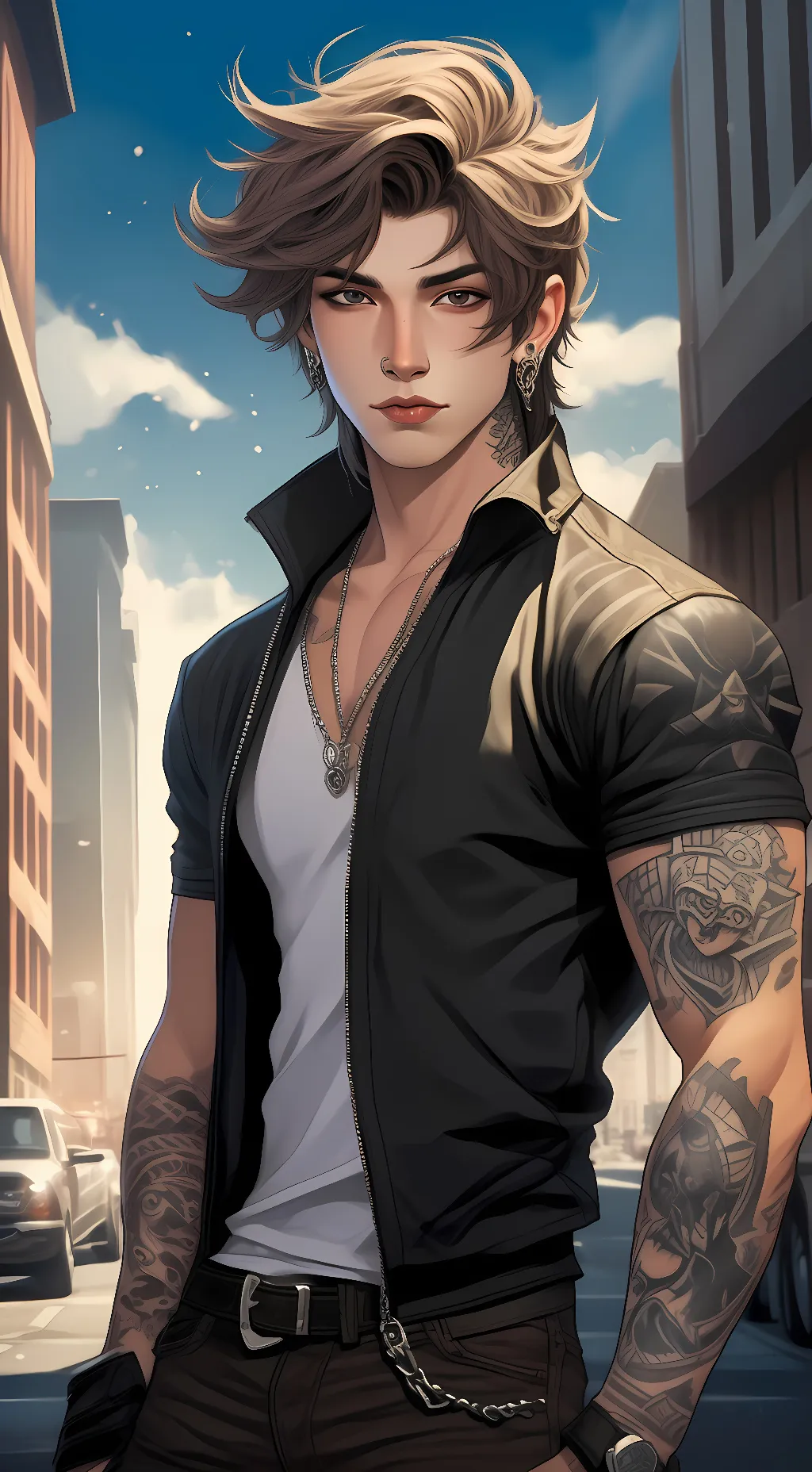 ai character: Sage background