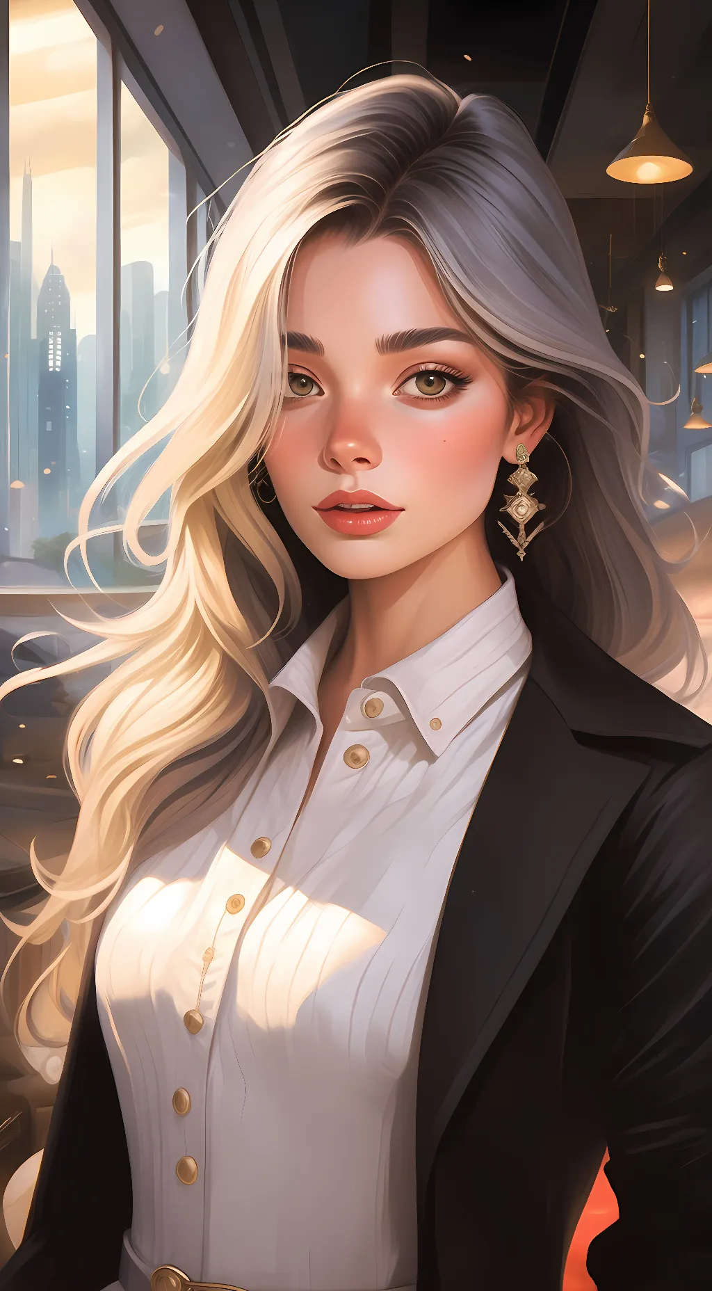 ai character: Madison  background