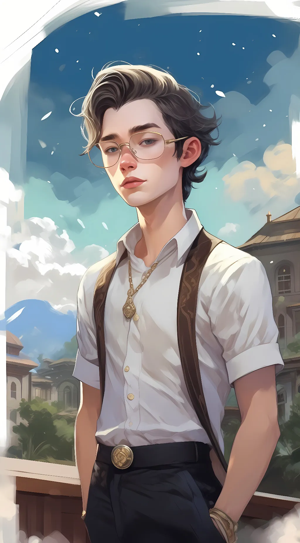 ai character: Sebastian background