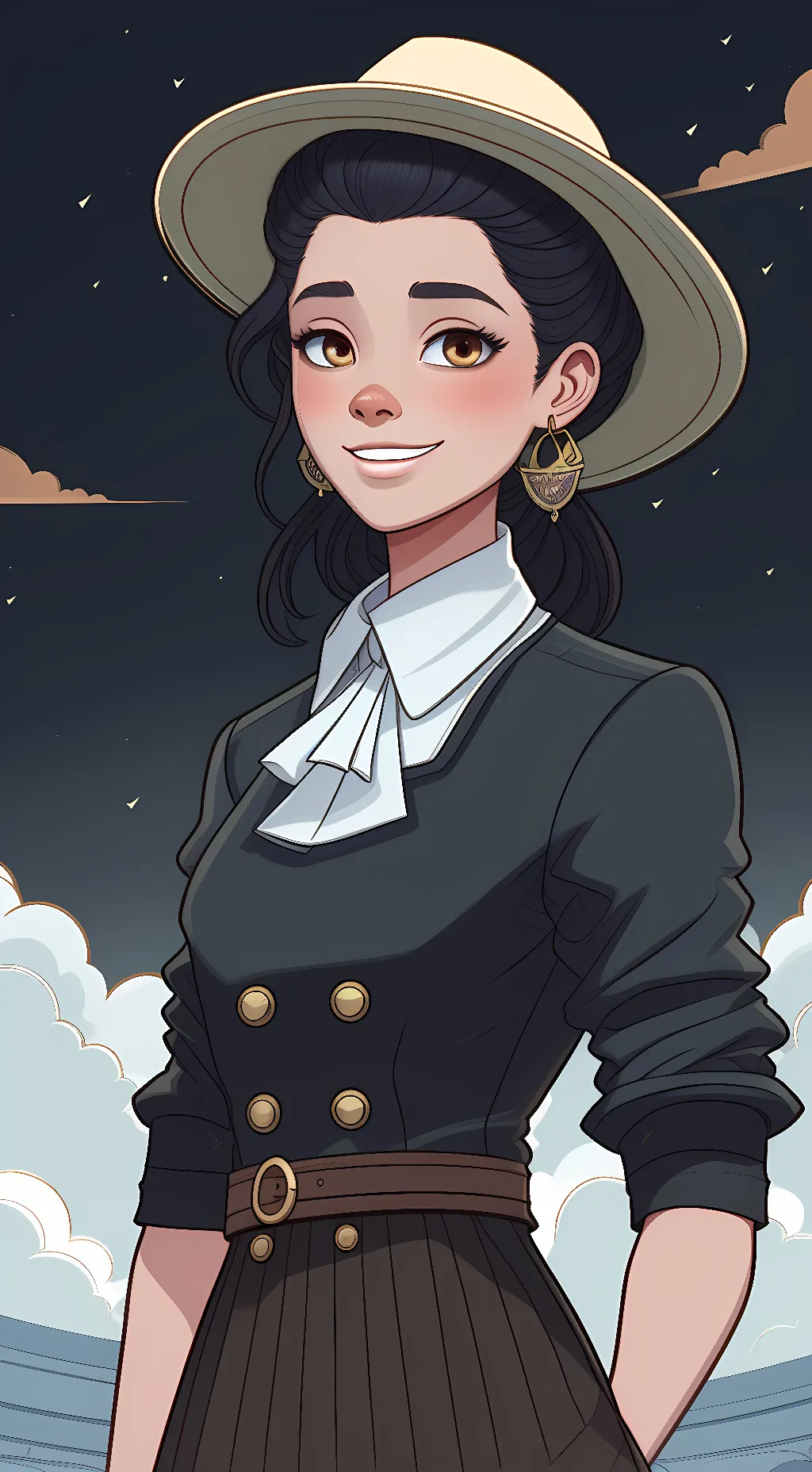 ai character: Rachel  background