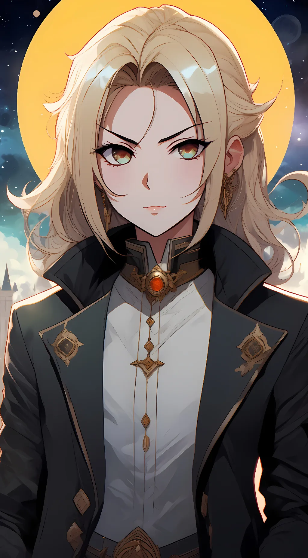 ai character: Alpha background