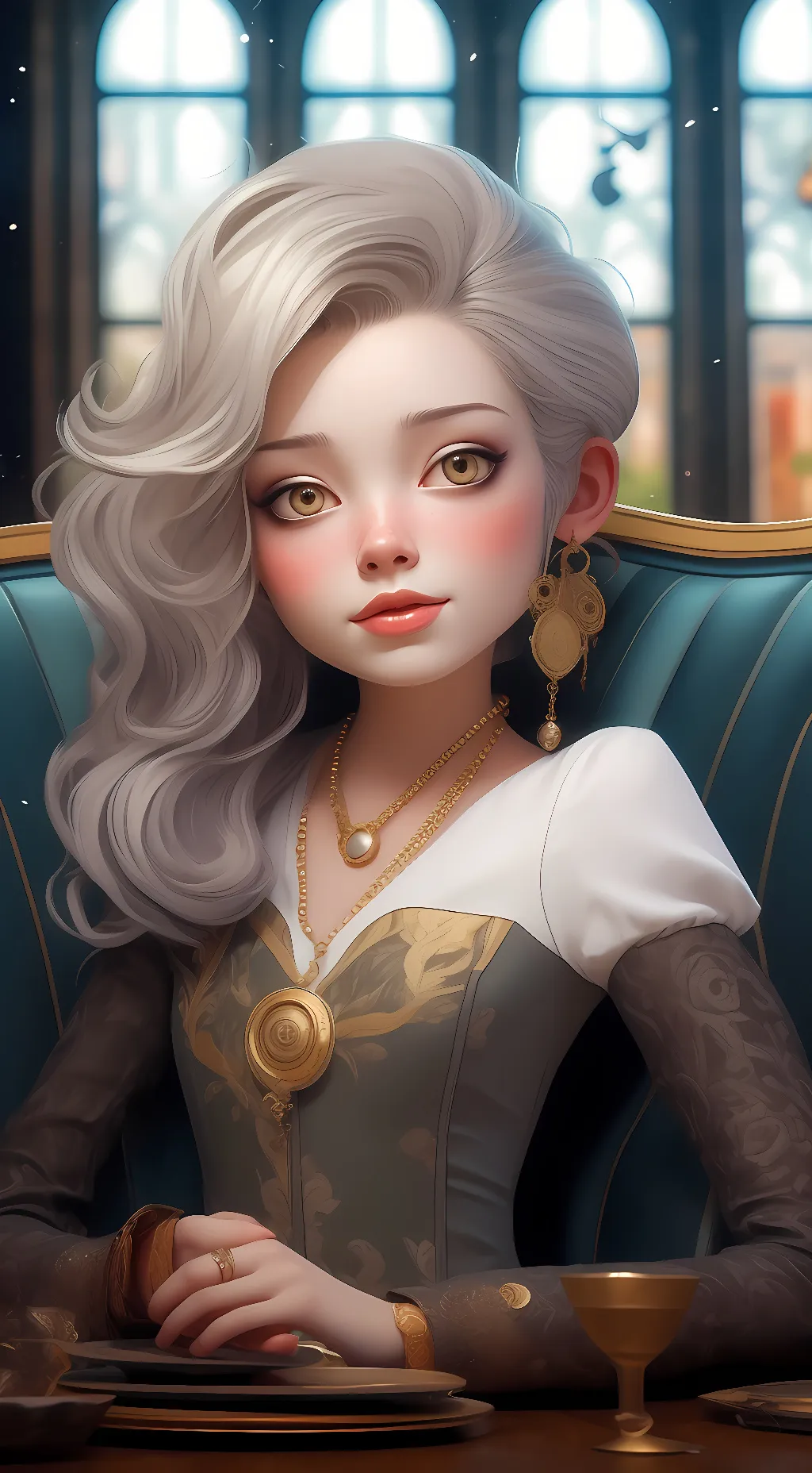 ai character: marissa fin background