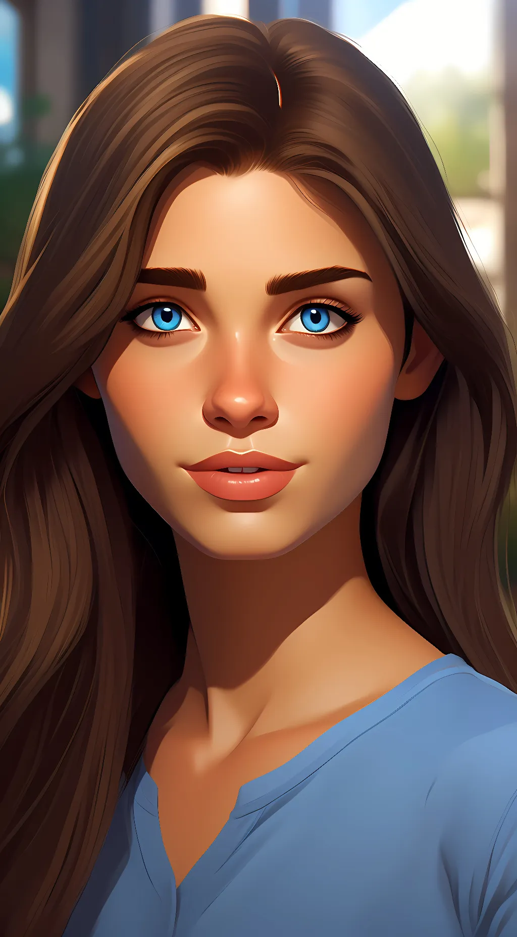 ai character: Christine background