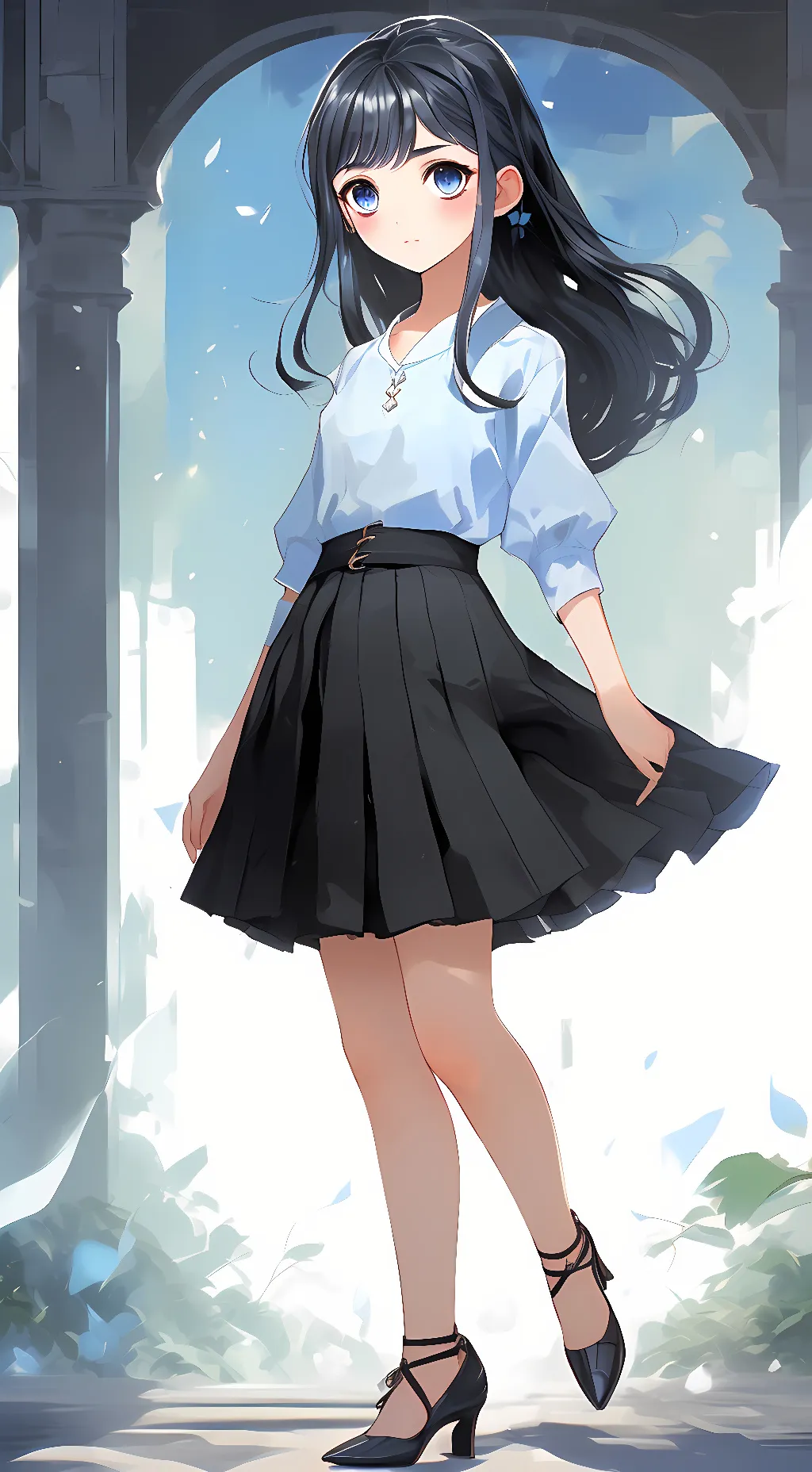 ai character: Sarah background