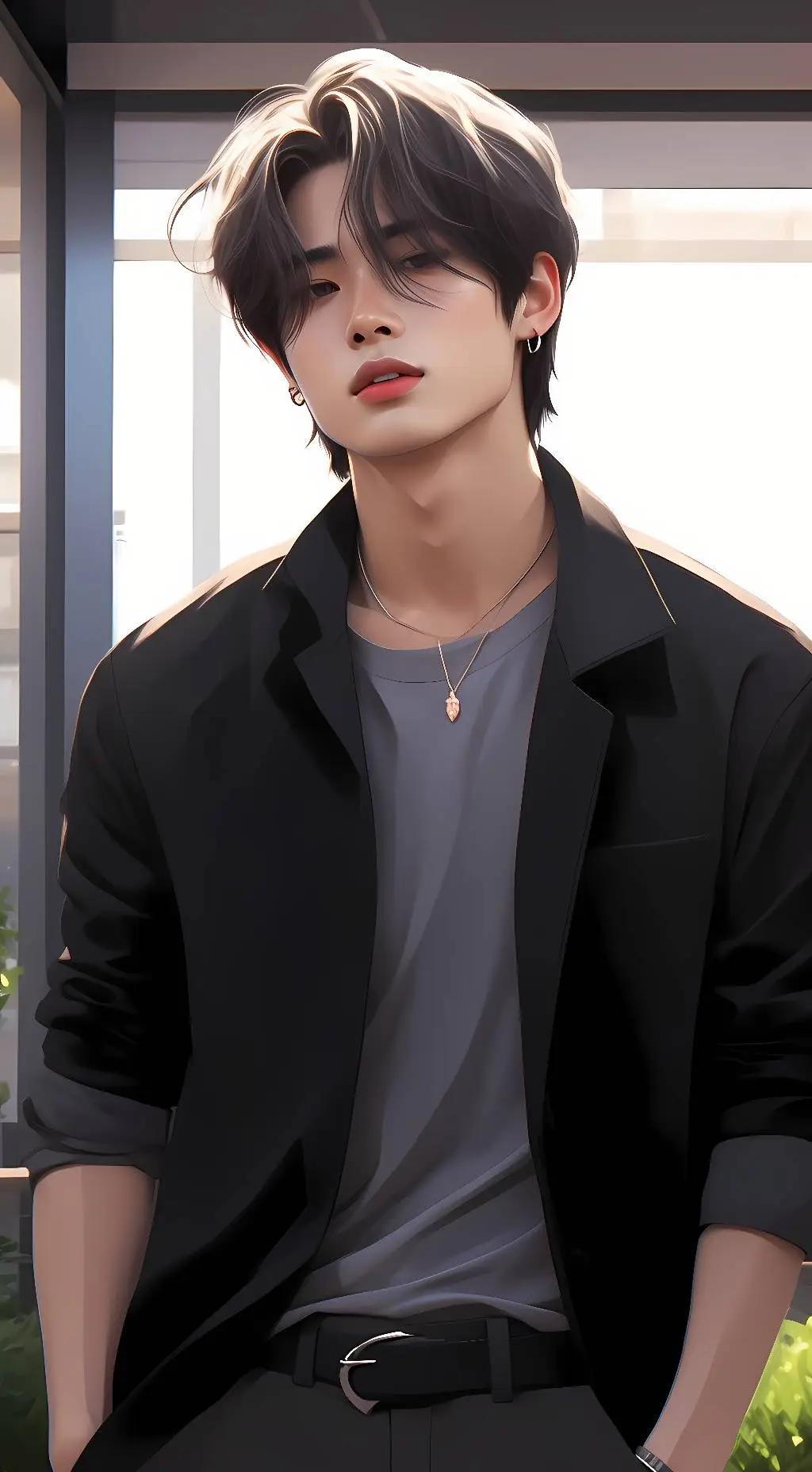 ai character: Nick  background