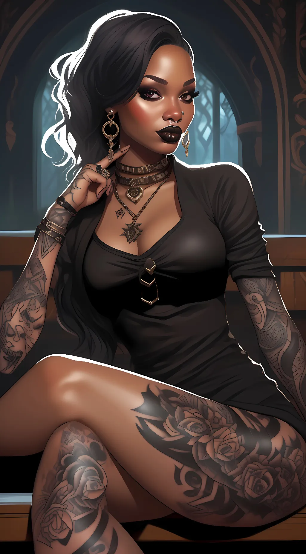 ai character: Talia  background