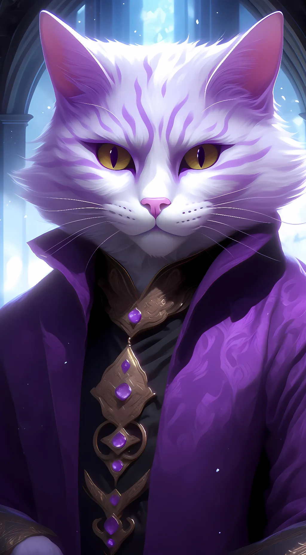 ai character: gazt background